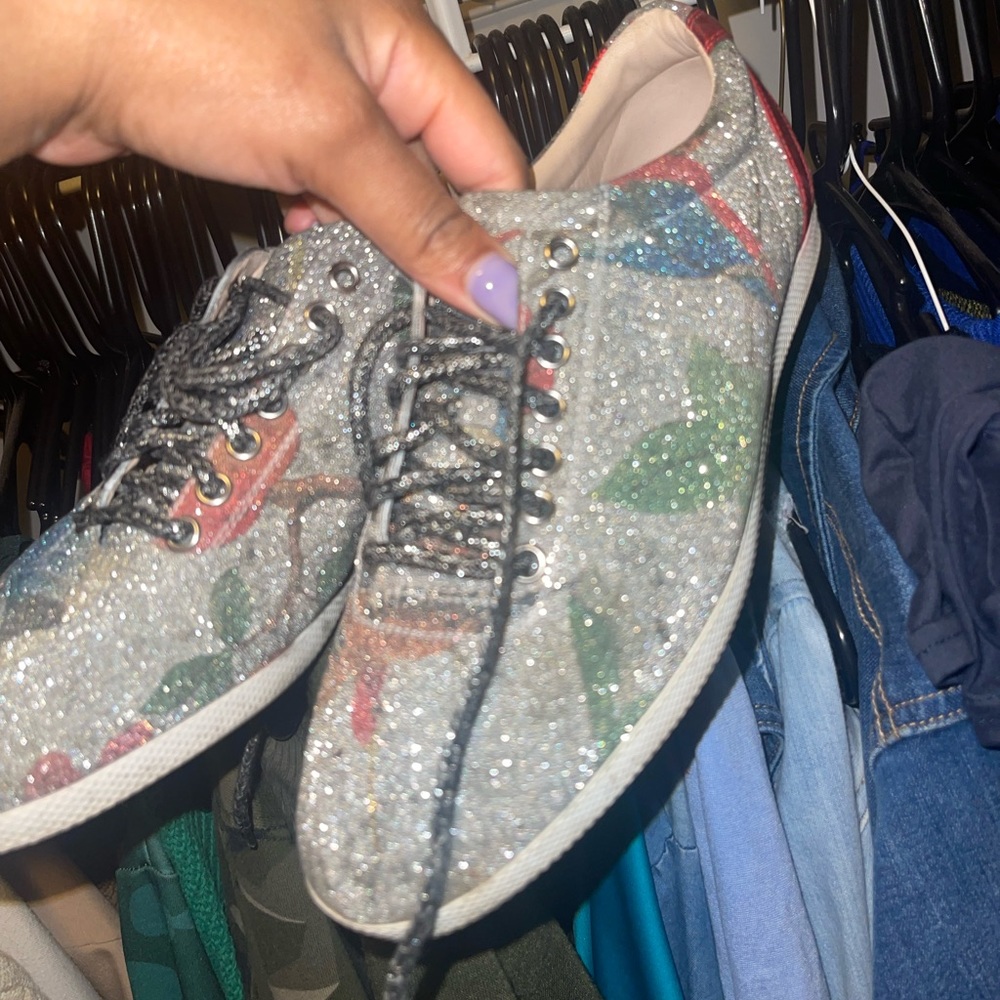 Gucci Glitter Sneakers